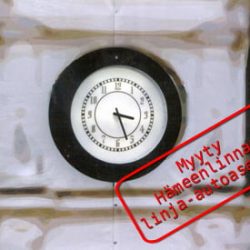 Tampereen Raatihuoneen näköispressun oikea käyvä viisarikello.